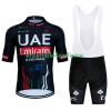 Tenue Maillot + Cuissard à Bretelles Uae Emirates 2024 Black Tenue Maillot + Cuissard à Bretelles Uae Emirates 2024 Black